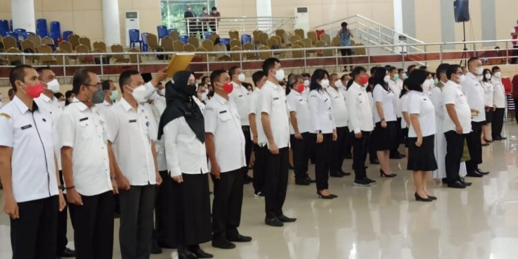 Diterima di Berbagai Komunitas, Mantan Komisioner KPU Sulut ini Dilantik Sebagai Pejabat Pemprov Sulut