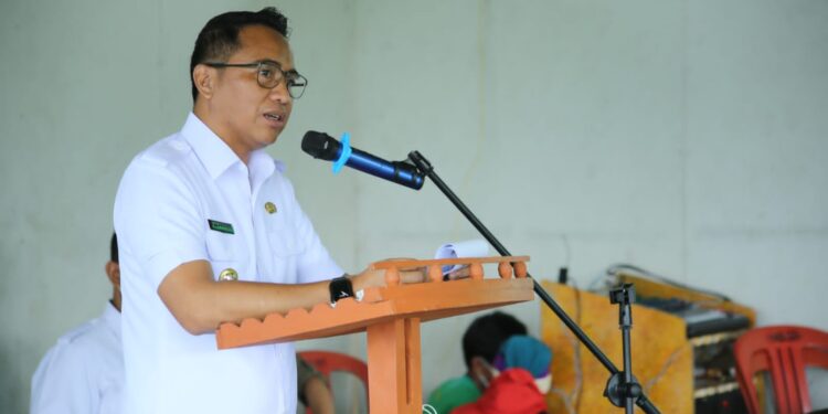 Bupati Sachrul Hadiri Pencanangan Kampung Reforma Agraria