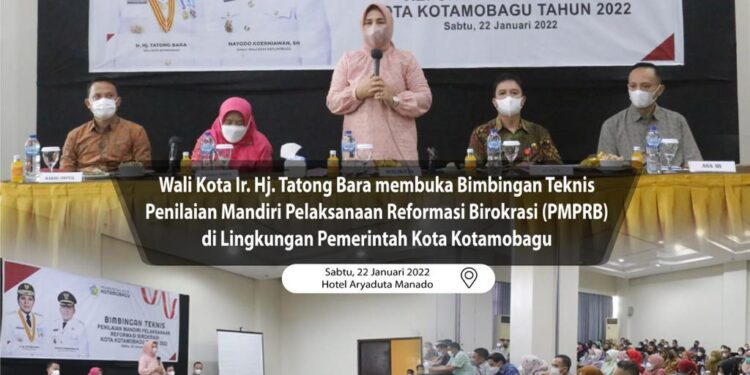Wali Kota Tatong Bara Buka Bimtek PMPRB