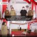 Dipimpin Mendagri, Wali Kota dan Ketua DPRD Kotamobagu Ikuti Raker Evaluasi Program Strategis