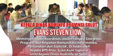 Diskominfo Bolmong Ikuti Rakor Sinergitas Program Bersama DisKominfo se-Sulut di Manado