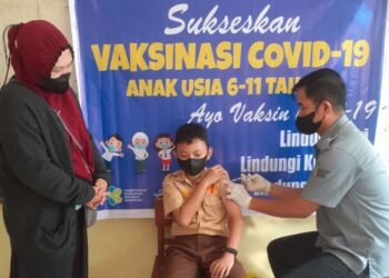 Ini Jadwal dan Tempat Vaksinasi Anak Umur 6 – 11 Tahun di Kotamobagu
