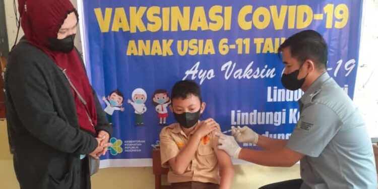Ini Jadwal dan Tempat Vaksinasi Anak Umur 6 – 11 Tahun di Kotamobagu