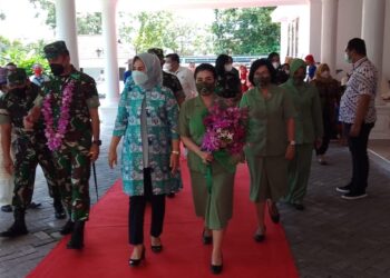 Wali Kota Tatong Bara Sambut Kunjungan Pangdam XIII/Merdeka