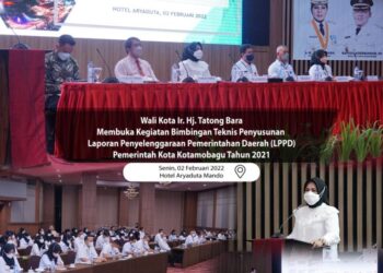 Wali Kota Buka Bimtek Penyusunan LPPD Pemkot Kotamobagu
