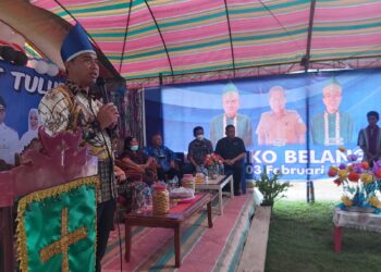 Didampingi Istri Tercinta, Bupati Sachrul Hadiri Acara Adat Tulude di Jiko Belanga