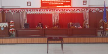 Jajaran DPRD Bolsel Gelar Paripurna Penutupan Masa Sidang I dan Buka Sidang II Tahun 2021-2022