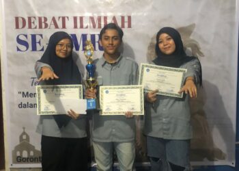 Tim Formasi Boltim Sabet Juara I Dalam Kompetisi Debat Ilmiah