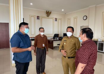 Bahas Pemanfaatan Potensi Daerah, Wabup Minut Sambangi Boltim