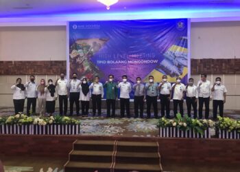 Wakili Bupati, Tahlis Gallang Buka Gegiatan High Level Meeting TPID