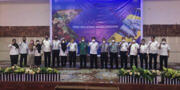 Wakili Bupati, Tahlis Gallang Buka Gegiatan High Level Meeting TPID