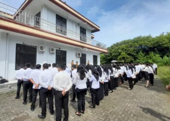 Gelar Apel, Ini Penegasan Kepala BKPSDM Boltim kepada CPNS Tahun 2021