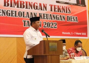 Buka Bimtek Pengelolaan Keuangan Desa, Wabup : Terus Tingkatkan Kualitas Pemdes