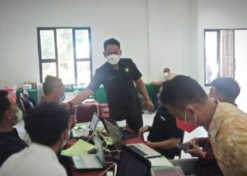 Berikan Dukungan, Asisten 1 Pemkab Boltim Kunjungi Lokasi UKW