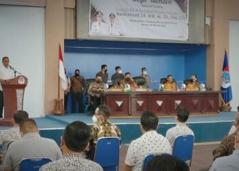 Bupati Sachrul Terima Kunjungan Kepala BPK Perwakilan Sulut