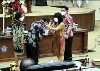 Sekretariat DPRD Kotamobagu Hadiri FGD Setwan Se-Sulut