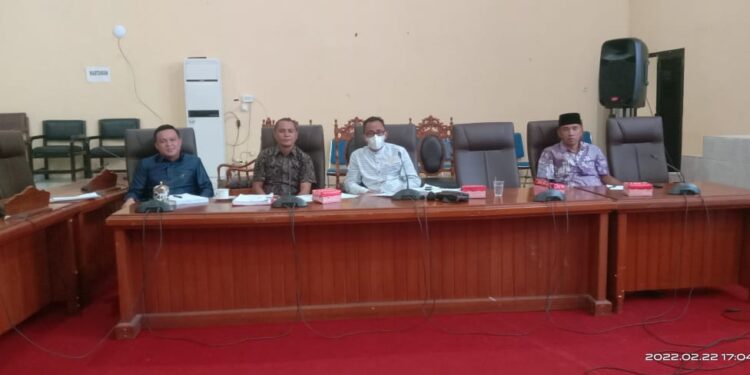 DPRD Bolmong Bahas Rancangan Perda Tentang RTRW 2022-2042