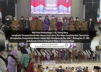 Wali Kota Tatong Bara Hadiri Pengukuhan Bunda Literasi Provinsi
