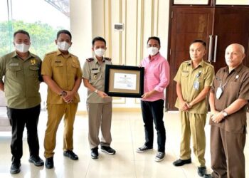 Kementerian ATR/BPN Beri Penghargaan Kepada Pemkab Boltim