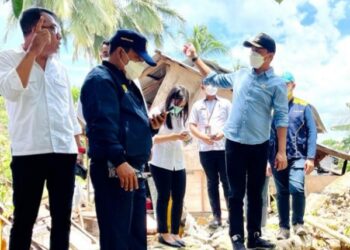 Antisipasi Banjir Susulan, BWSS Wilayah I Akan Bangun Bronjong