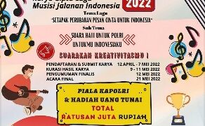 Ikuti Festival Musik Bhayangkara 2022, Ajang Karya Musisi Jalanan