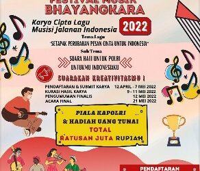 Ikuti Festival Musik Bhayangkara 2022, Ajang Karya Musisi Jalanan