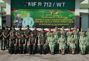 KSAD Sampaikan Pesan Presiden di Yonif Raider 712/WT, Sejahterakan Masyarakat dan Prajurit