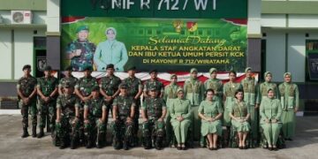 KSAD Sampaikan Pesan Presiden di Yonif Raider 712/WT, Sejahterakan Masyarakat dan Prajurit