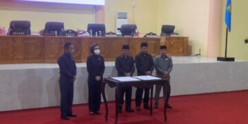 DPRD Bolmong Gelar Paripurna Usulan Pemberhentian Bupati dan Wakil Bupati