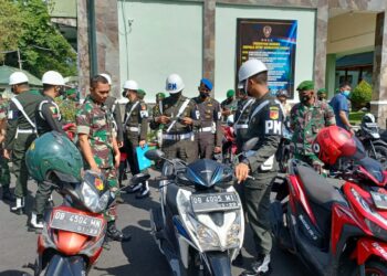 Cegah Pelanggaran Berlalulintas, Kendaraan Dinas Korem 131/Santiago Diperiksa