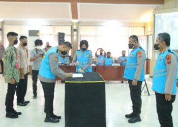 Panitia dan Peserta Seleksi Penerimaan Terpadu Anggota Polri TA 2022 di Sulut Siap Tidak Terlibat KKN
