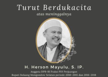 Ini Ungkapan Wali Kota Kotamobagu Atas Meninggalnya Herson Mayulu