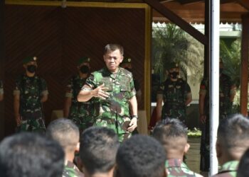 Danrem 131/Santiago Ingatkan tentang Peraturan Militer Dasar dan Pentingnya Menjaga Fisik