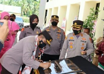 Resmikan 3 Bangunan Mako Polres, Kapolda Sulut: Pelayanan Ditingkatkan Lagi