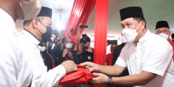 Penghujung ramadhan, PDI perjuangan Sulut Gelar Bakti Sosial