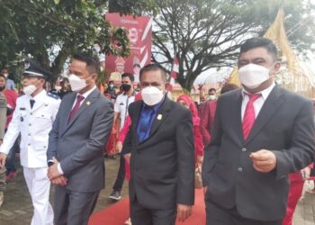 Ketua DPRD Kotamobagu Hadiri HUT Bolmong ke-68