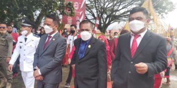 Ketua DPRD Kotamobagu Hadiri HUT Bolmong ke-68