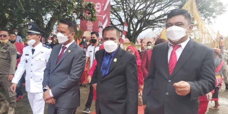 Ketua DPRD Kotamobagu Hadiri HUT Bolmong ke-68