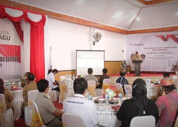 Tatong Buka Musrembang Tingkat Kotamobagu Dalam Rangka Penyusunan RKPD Tahun 2023