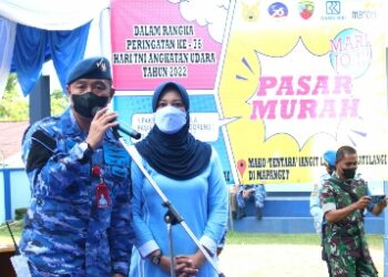 Ada Bahagia di Pasar Murah Lanud Sam Ratulangi Manado