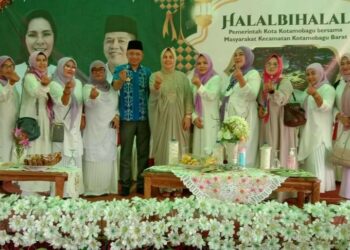 Wali Kota Tatong Bara Halal Bi Halal Bersama Masyarakat Kotamobagu Barat