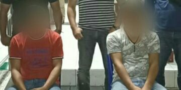 Tabrak Tempat Dagangan dan Aniaya Korban, 2 Pria Diamankan Tim Opsnal Polres Tomohon