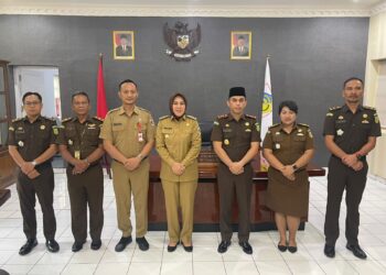 Silaturahim, Kajari Elwin Sambangi Kantor Wali Kota Kotamobagu