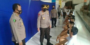 Kapolda Sulut Pantau Proses Rikkes Tahap I Penerimaan Taruna Akpol TA 2022