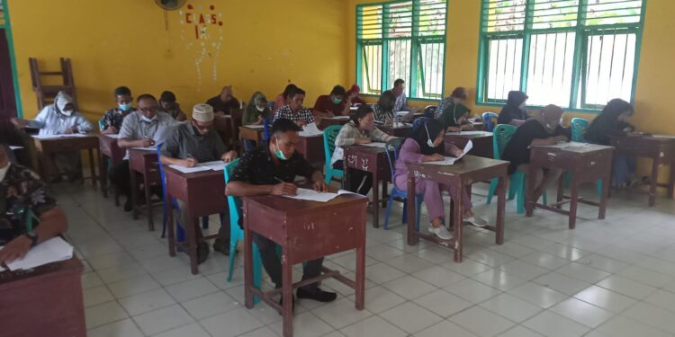 254 Calon Anggota BPD di Boltim Ikut Tes Tertulis