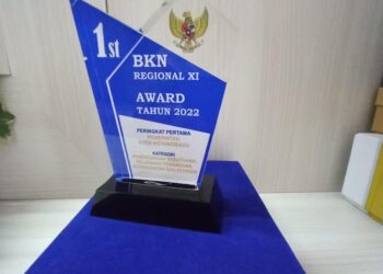 Kotamobagu Raih Peringkat Pertama BKN Regional Awards 2022