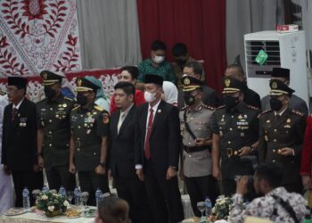 Hadiri HUT Kotamobagu Ke-15, Iskandar Kamaru Ingin Sinergitas Terus Terjalin