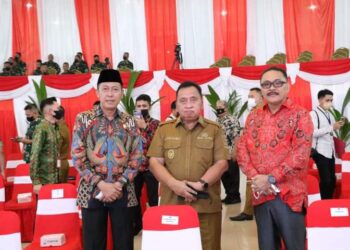 Bersama Gubernur, Limi Mokodompit Ikuti Arahan Dua Menteri Sekaligus