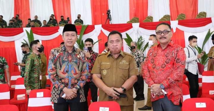 Bersama Gubernur, Limi Mokodompit Ikuti Arahan Dua Menteri Sekaligus