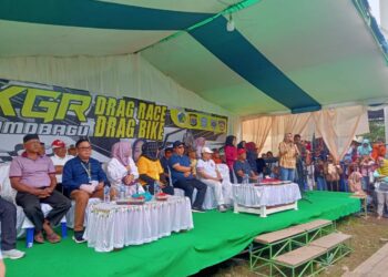 Diselenggarakan MKGR, Tatong Bara Buka Drag Race dan Drag Bike